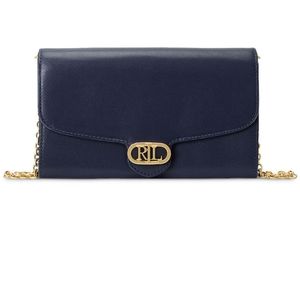 Lauren Ralph Lauren Leather Medium Adair Crossbody